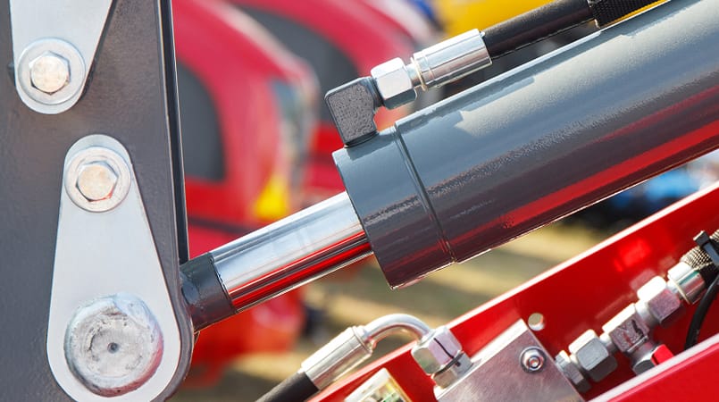 Elementy siłowników i rozdzielaczy hydraulicznych