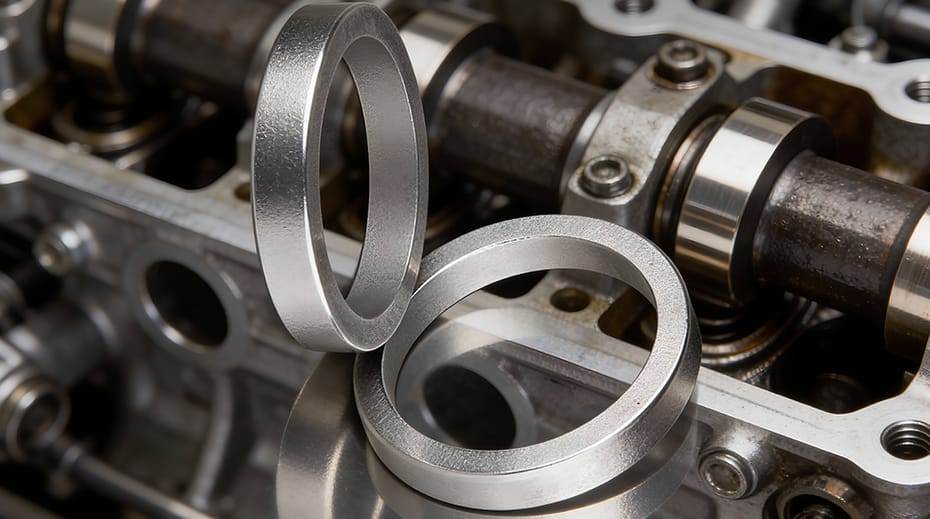 Elementy siłowników i rozdzielaczy hydraulicznych